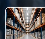 Warehouse shelves